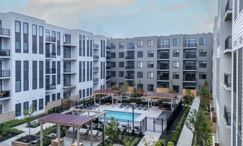 Courtyard Swimming Pool Cover Image